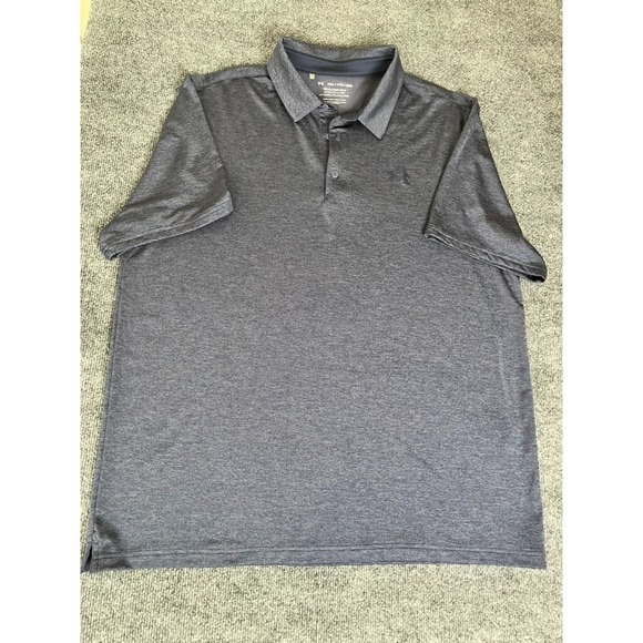 Under Armour  The Playoff‎ Polo Loose Mens Dark Blue Polo Shirt Size XXL/TTG - Picture 1 of 7